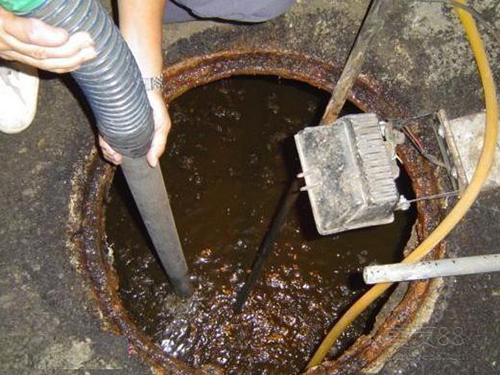 陆河隔油池清理